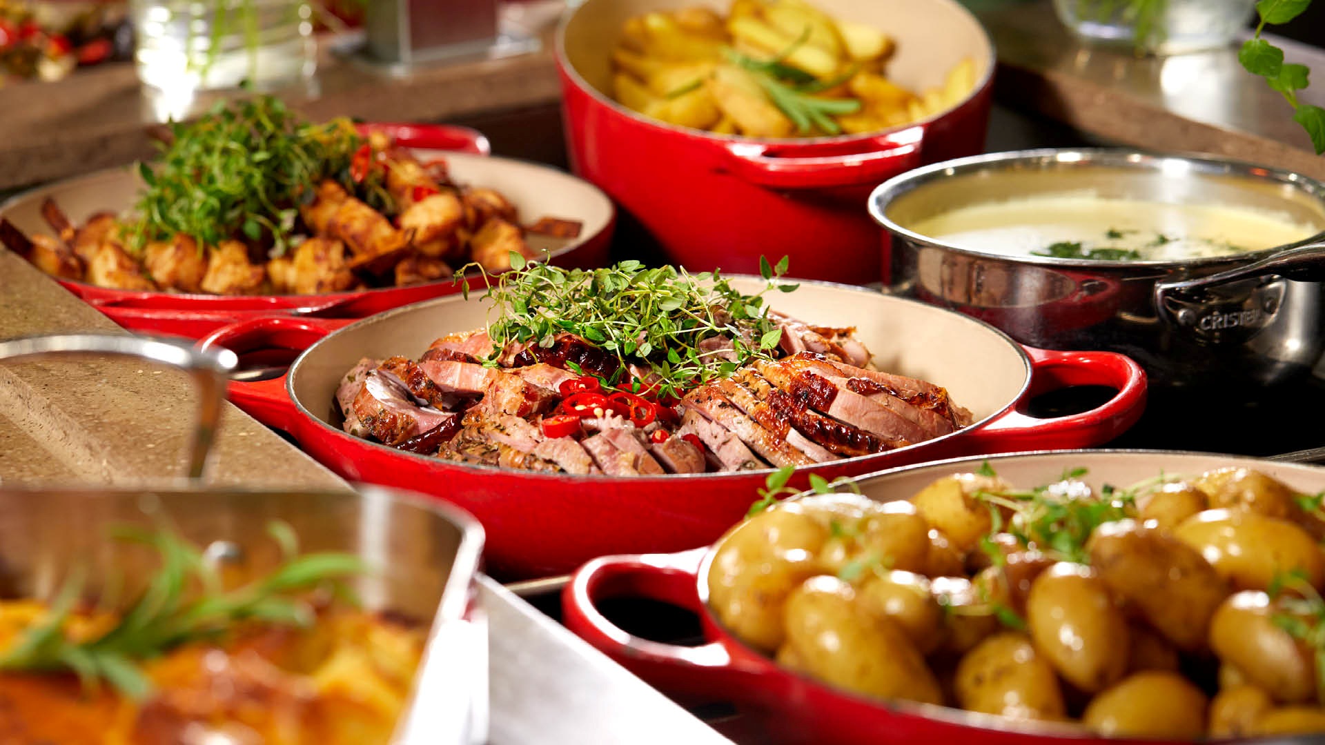 Color Hybrid formiddagsbuffet